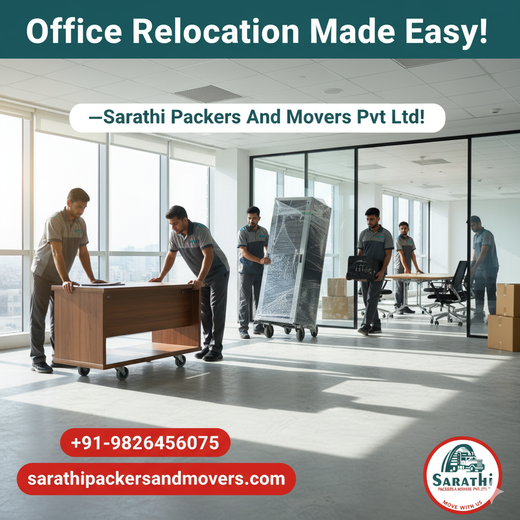 Office Relocation Made Easy! | Sarathi Packers And Movers Pvt. Ltd ...